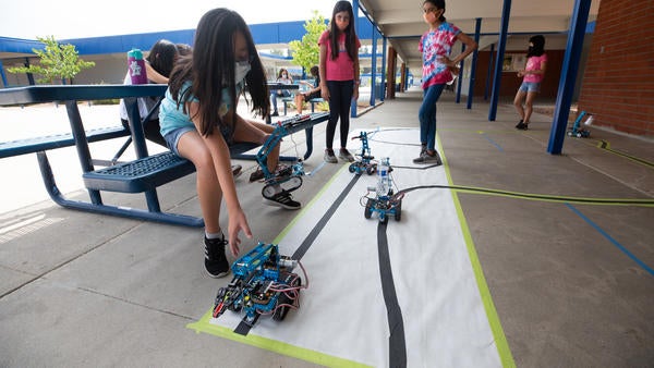Robotics Camp for Middle School Girls