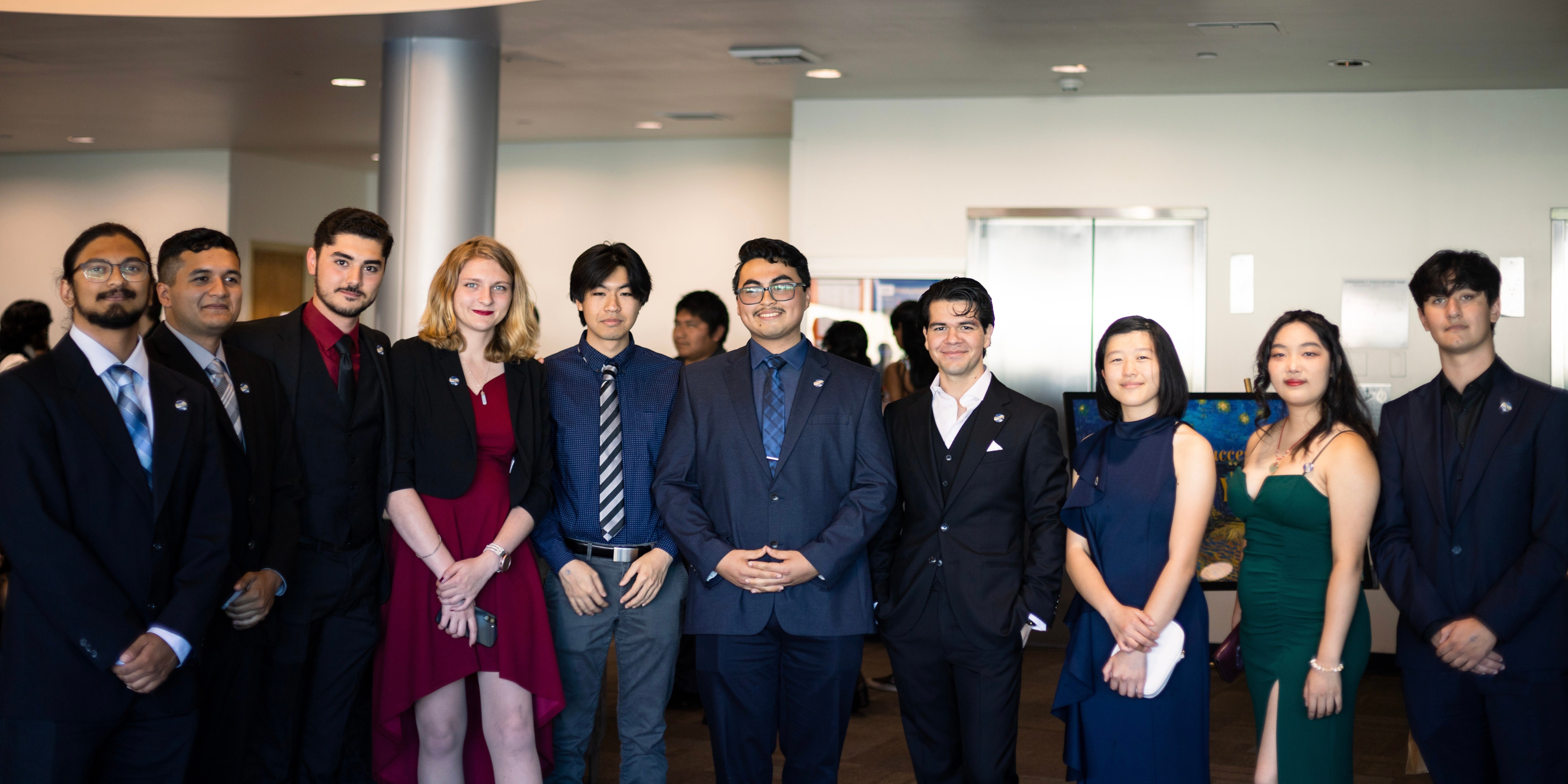 Students and staff 
