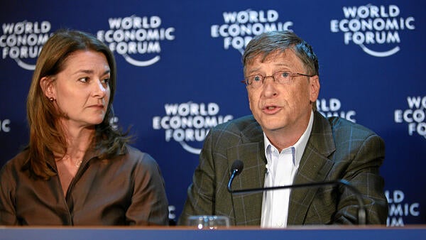 Bill and Melinda Gates