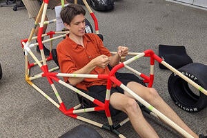 Photo of Formula Society of Automotive Engineers: Highlander Racing Grayson Young