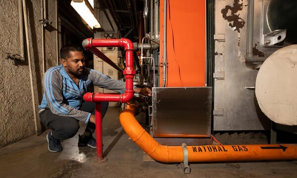 Steam plant sensor