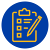 Clipboard checklist icon